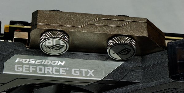 Гибриды идут: ASUS ROG Poseidon GTX 1080 Ti — Внешний вид, особенности конструкции. 6