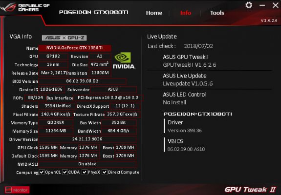 Гибриды идут: ASUS ROG Poseidon GTX 1080 Ti — Внешний вид, особенности конструкции. 28
