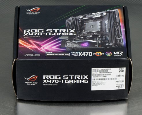 Обзор материнской платы ASUS ROG Strix X470-I Gaming — Комплектация. 1