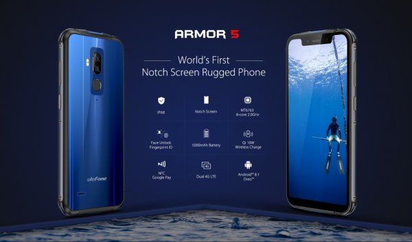 Ulefone Armor 5 — надёжная защита в современном дизайне