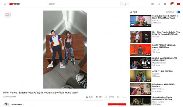 Веб-плеер YouTube научился подстраиваться под вертикальные видео