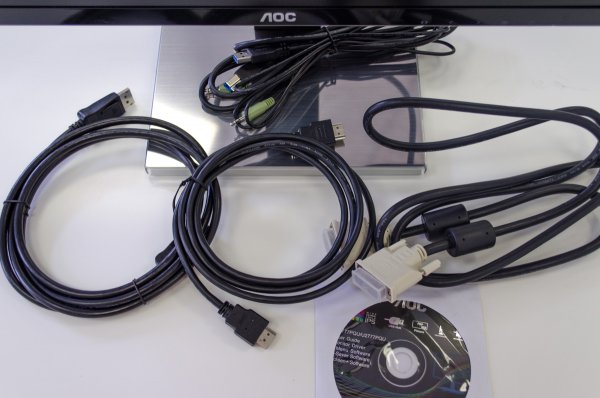 Обзор AOC U2777PQU – 4K-для народа? — Комплектация и монтаж. 8