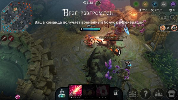 Мобильная MOBA Vainglory вышла на компьютерах