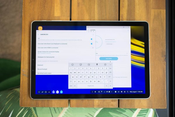 Новый флагманский планшет от Samsung с лёгкостью заменит ноутбуки