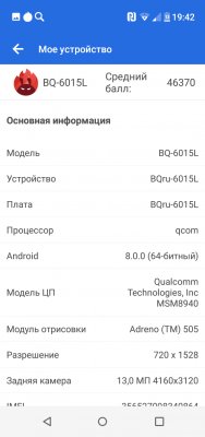 Просто космос: обзор BQ Universe — Железо . 1