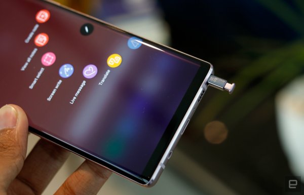 Представлен супермощный смартфон Galaxy Note 9