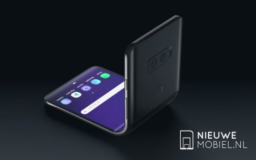 Концепт: первый взгляд на складной смартфон Samsung Galaxy F