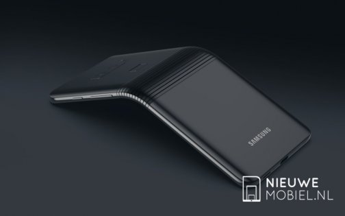 Концепт: первый взгляд на складной смартфон Samsung Galaxy F