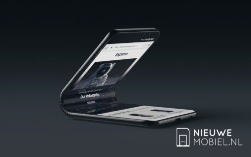 Концепт: первый взгляд на складной смартфон Samsung Galaxy F