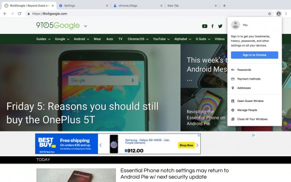 Стабильные версии Chrome получат Material Design 2 в сентябре