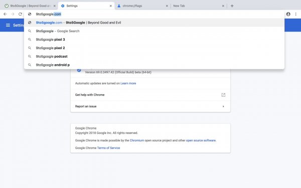 Стабильные версии Chrome получат Material Design 2 в сентябре