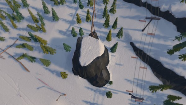 В Google Play открылся тест потрясающей игры про лыжника