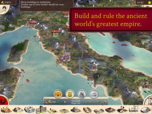Культовая стратегия ROME: Total War теперь доступна на iPhone