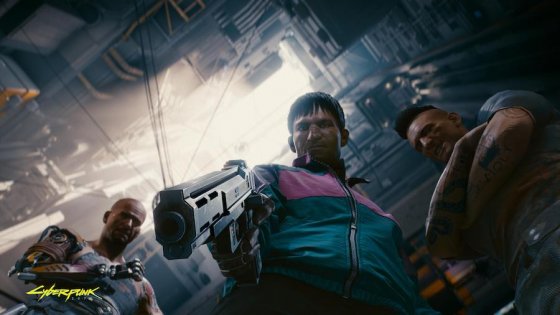 Киберспортсмен улучшает стрельбу в Cyberpunk 2077