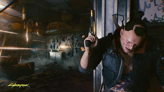 Киберспортсмен улучшает стрельбу в Cyberpunk 2077