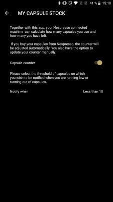 Обзор кофемашины Nespresso Expert — Фирменное приложение Nespresso. 14