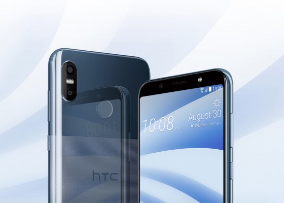 Новый смартфон от HTC напоминает Pixel 2 и iPhone X без выреза в дисплее