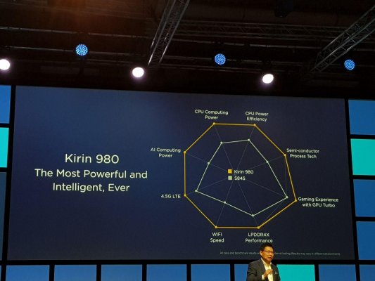 Первый в мире 7-нм процессор от Huawei уничтожает Snapdragon 845