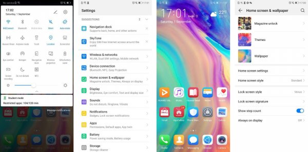 Huawei анонсировала EMUI 9 на базе Android 9 Pie