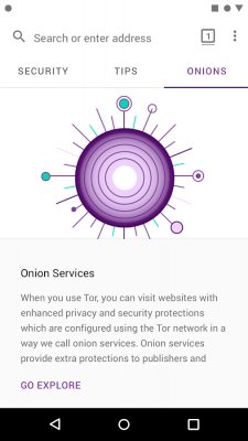 Защищённый браузер Tor вышел на Android