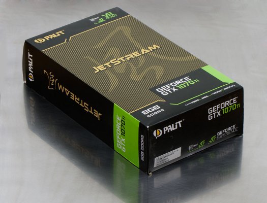 Обзор видеокарты Palit GTX 1070 Ti JetStream — Внешний вид, особенности конструкции. 1