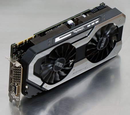 Обзор видеокарты Palit GTX 1070 Ti JetStream — Внешний вид, особенности конструкции. 6