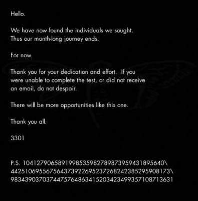 История самого масштабного интернет-квеста Cicada 3301