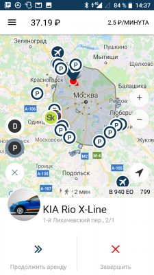 Топ-4 лучших московских каршеринга