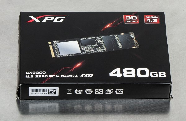 Обзор SSD-накопителя ADATA XPG SX8200 — Внешний вид. 1