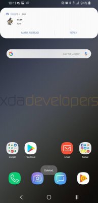 Прошивка от Samsung на основе Android 9.0 утекла в сеть