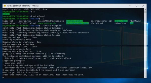 В Microsoft Store появился новый Linux-дистрибутив