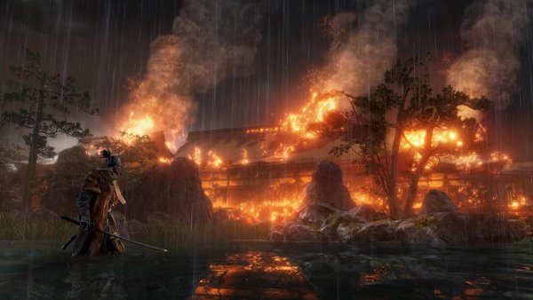 Авторы Sekiro: Shadows Die Twice показали нехитрый стелс и битву с боссом