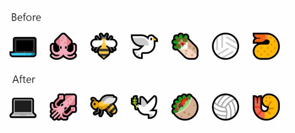 Обзор обновления Windows 10 October 2018 Update — Новые смайлики Emoji. 2