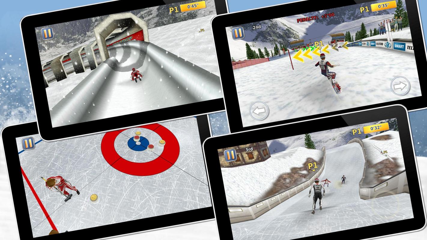 Скачать Athletics 2: Winter Sports 1.9 для Android, iPhone / iPad