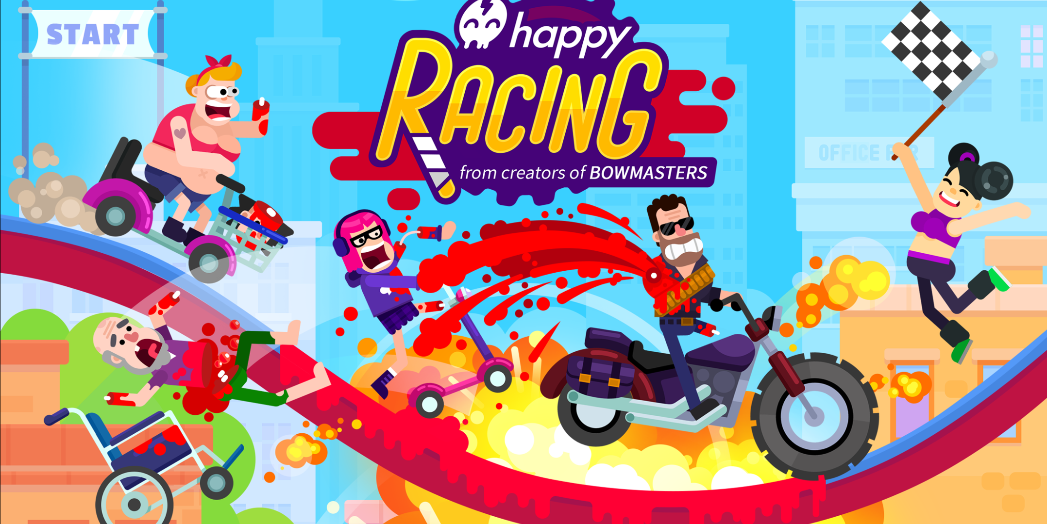 Скачать Happy Racing 2.1 для Android