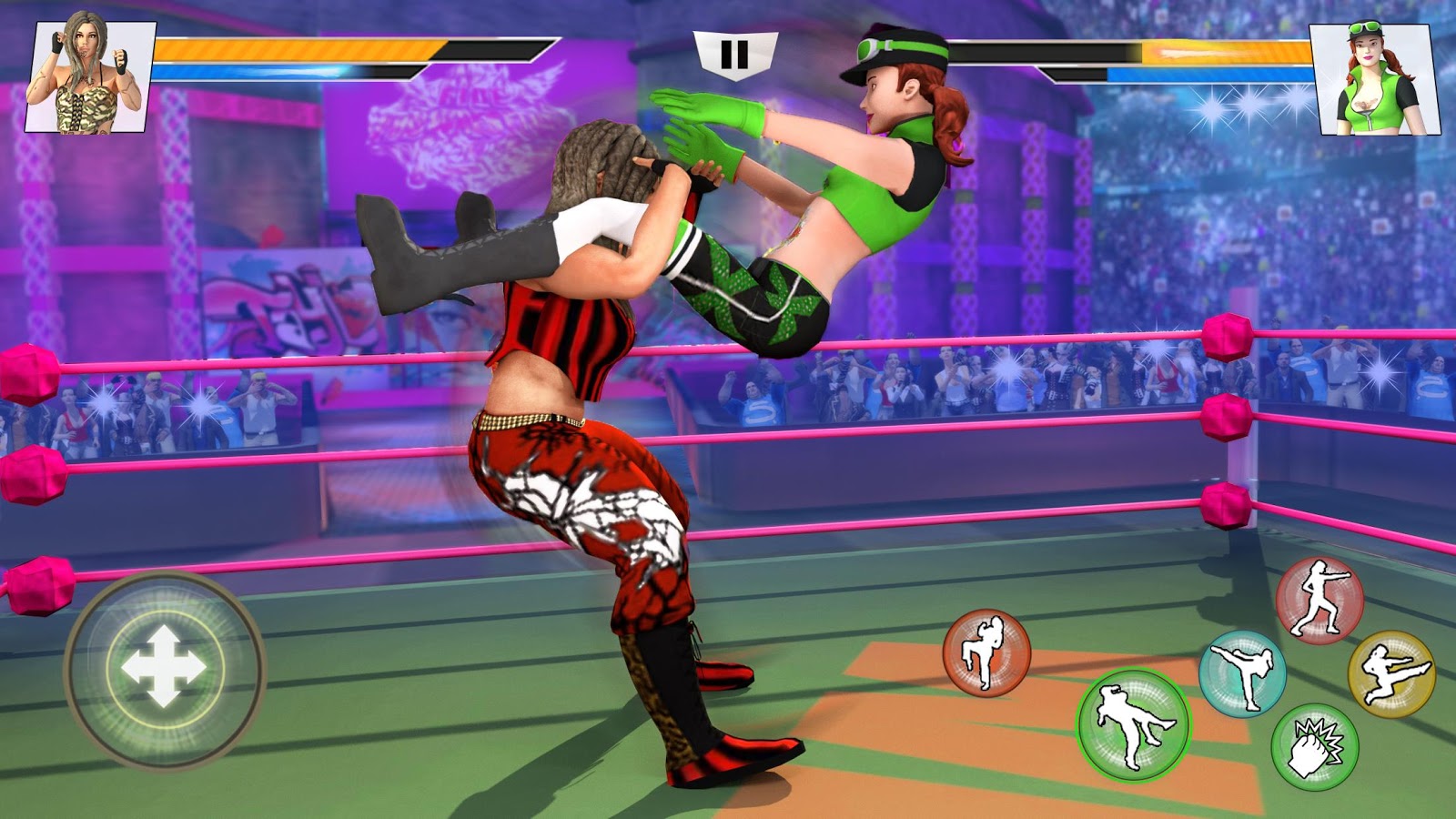 Скачать Bad Girls Wrestling 2.2 для Android