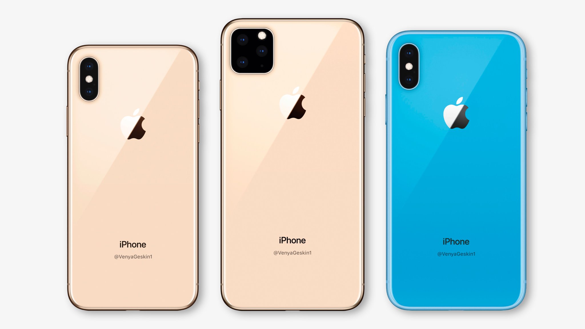 Подтверждён дизайн тройной камеры iPhone XI