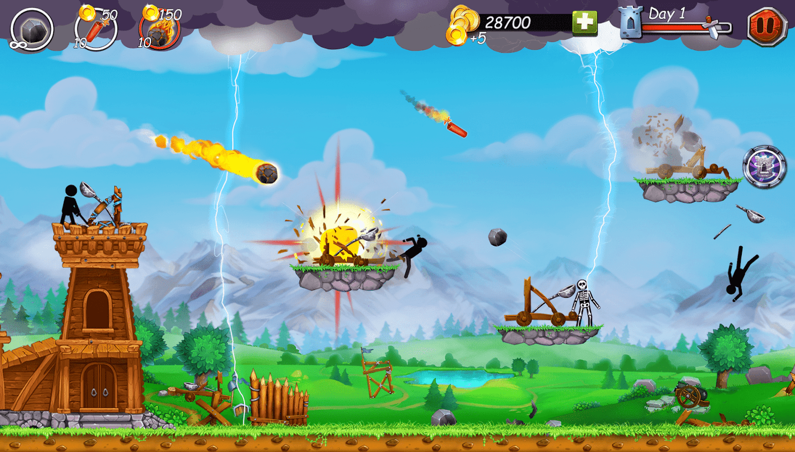 Скачать The Catapult 2 7.2.4 для Android, iPhone / iPad