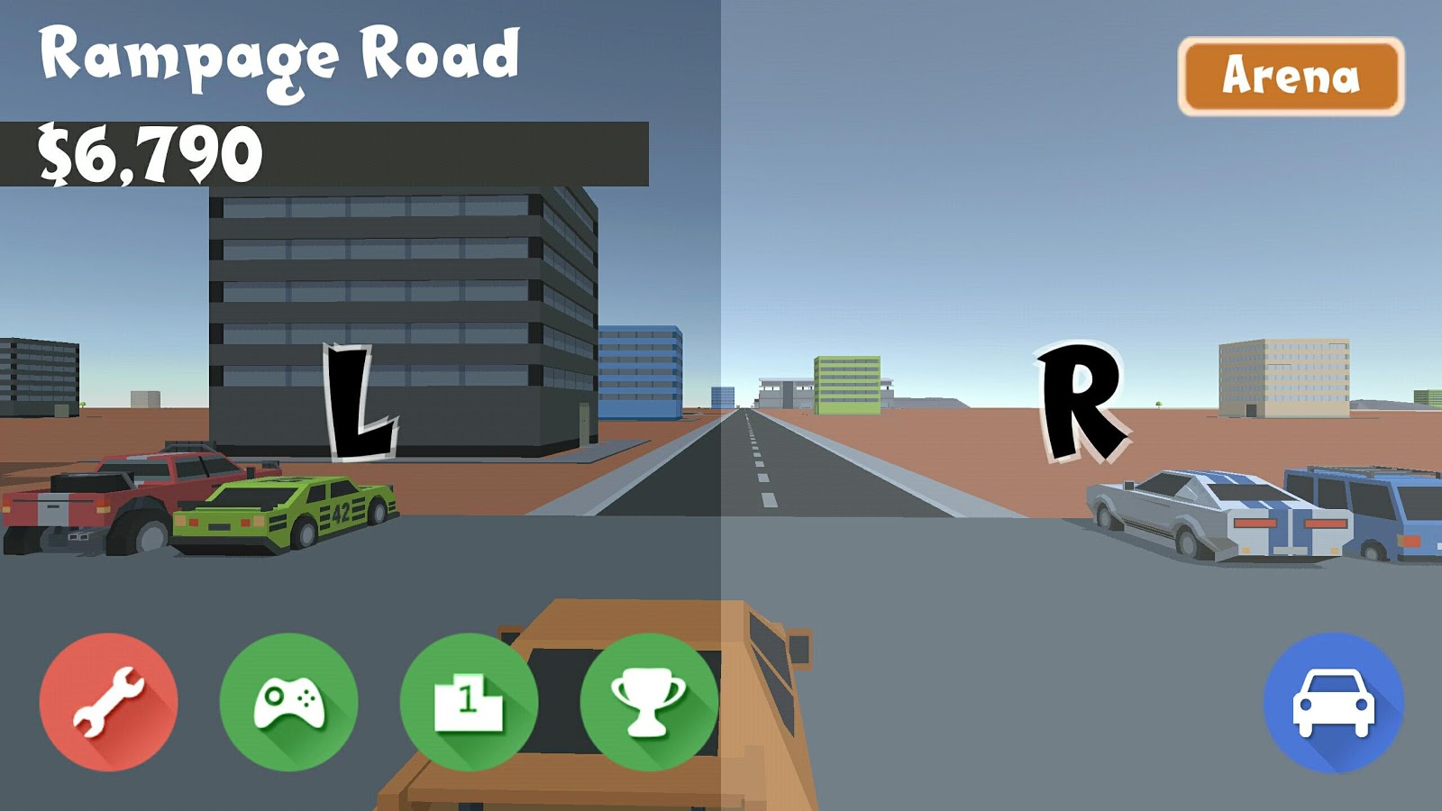 Скачать Rampage Road 1.060 для Android