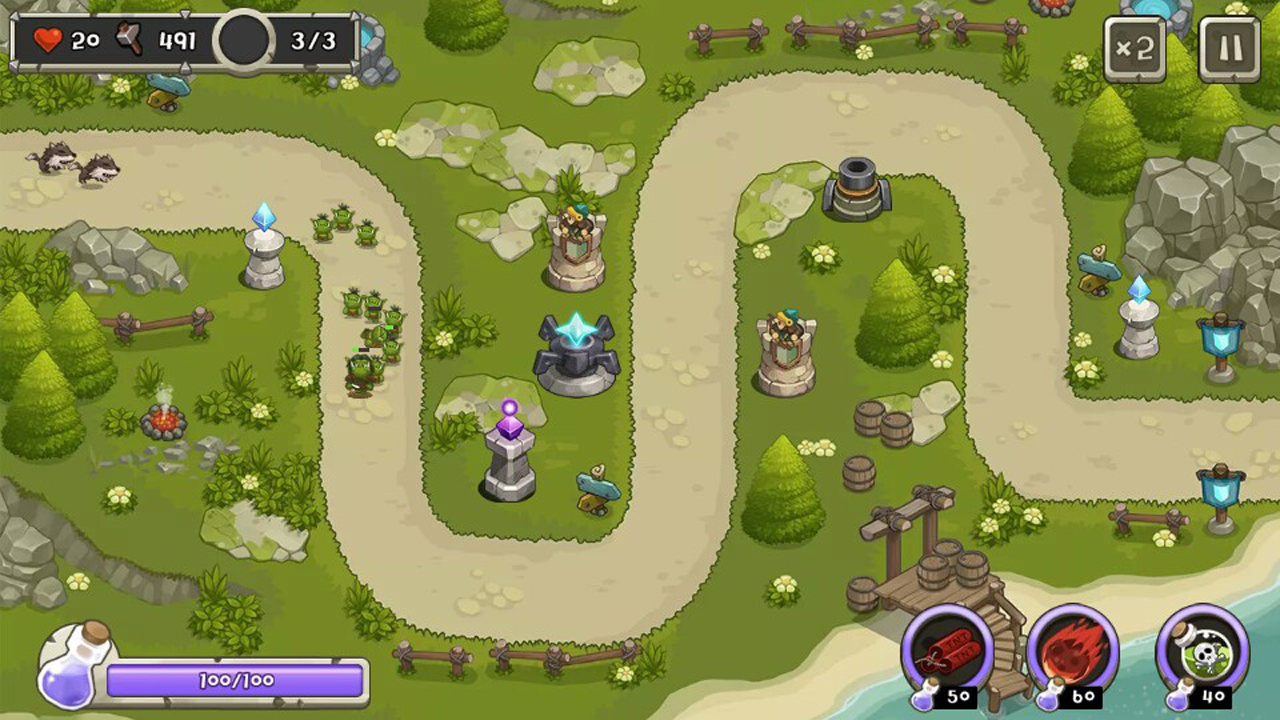 TOWER DEFENSE    POMU Games