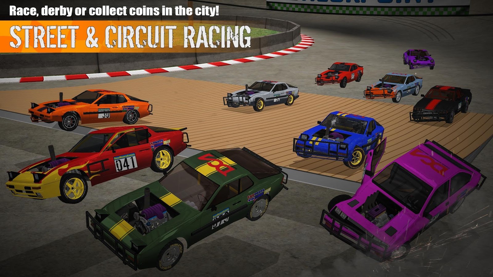 Скачать Demolition Derby 3 1.1.132 для Android