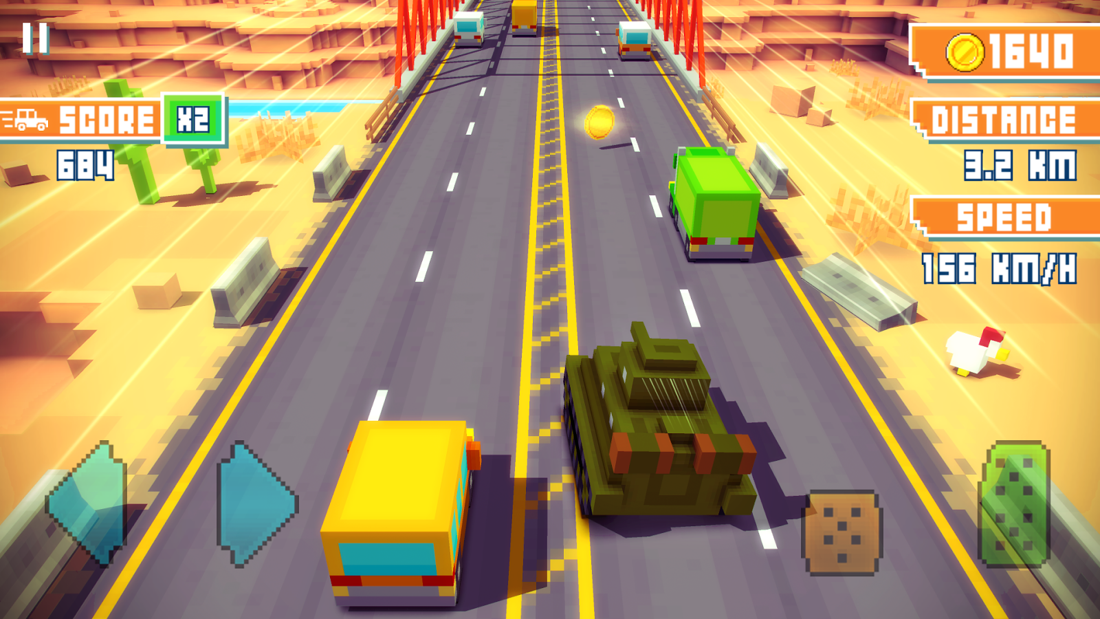 Скачать Blocky Highway 1.2.6 для Android