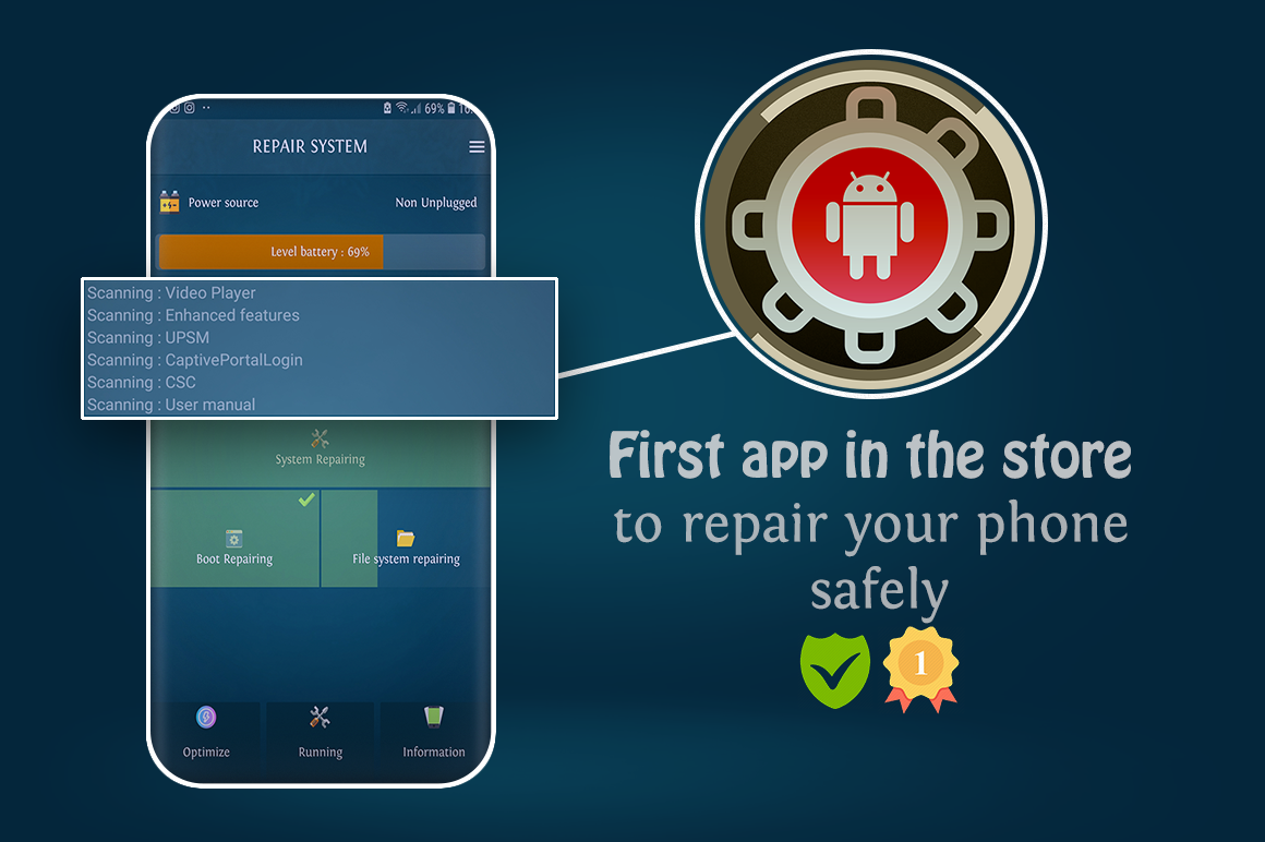 Скачать Repair System Android 111.02211.13 для Android