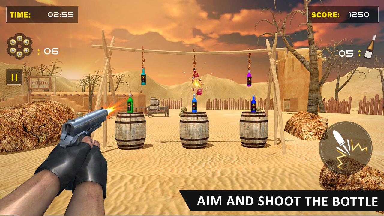 Скачать Bottle Shot 3D Sniper 4.0.10 для Android