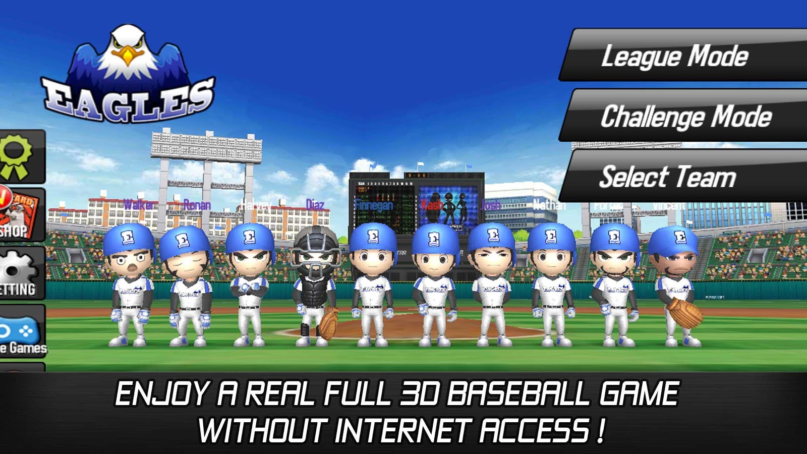 Скачать Baseball Star 1.7.5 для Android, iPhone / iPad