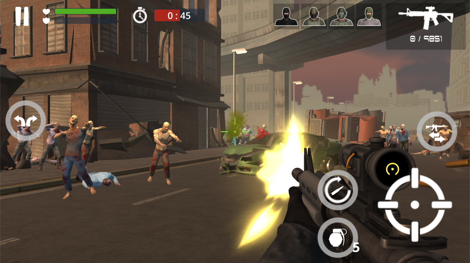 Скачать Dead Zombie Battle 1.506 для Android, iPhone / iPad