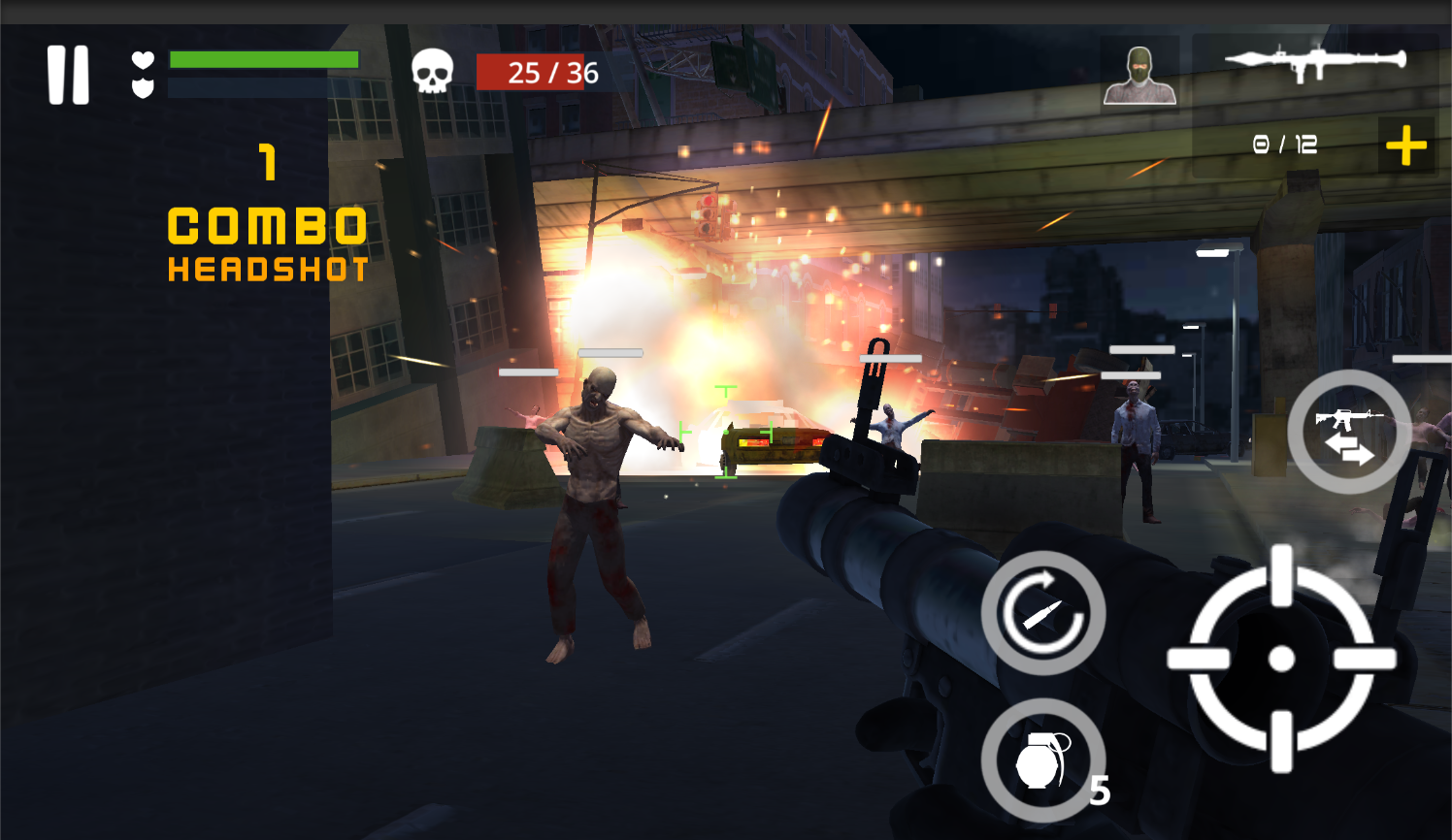 Скачать Dead Zombie Battle 1.506 для Android, iPhone / iPad