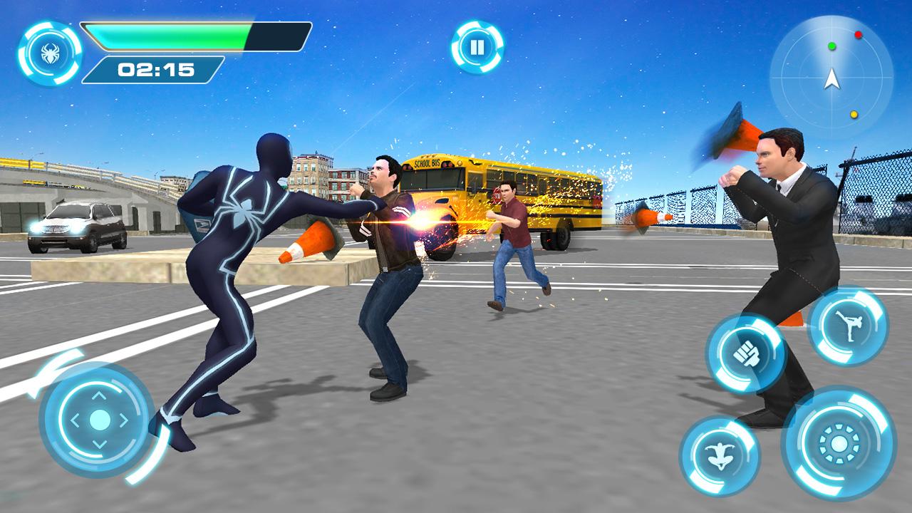 Скачать Superhero Spider - Action Game 2.1.5 для Android