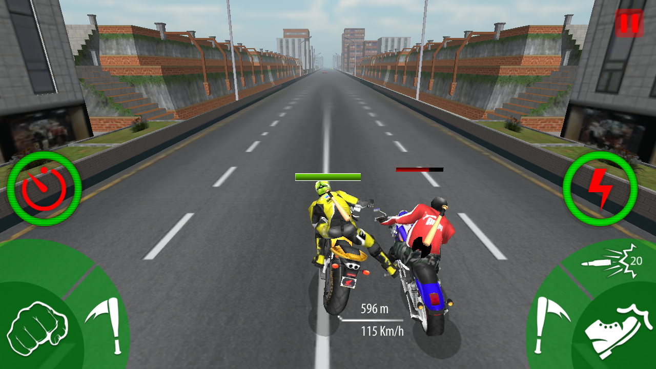 Скачать Traffic Moto Bike Attack Race 1.9 для Android