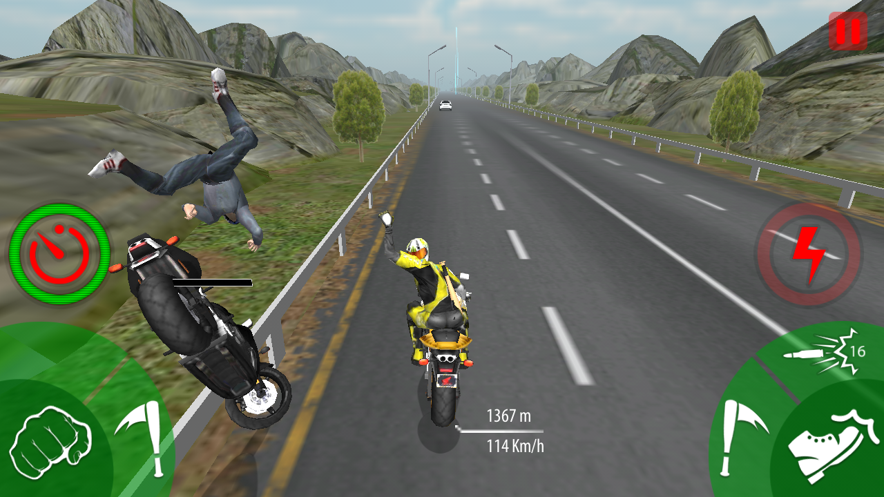 Скачать Traffic Moto Bike Attack Race 1.9 для Android